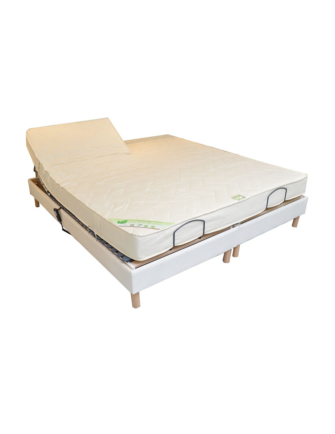Matelas haut de gamme pour lit électrique Bi tête