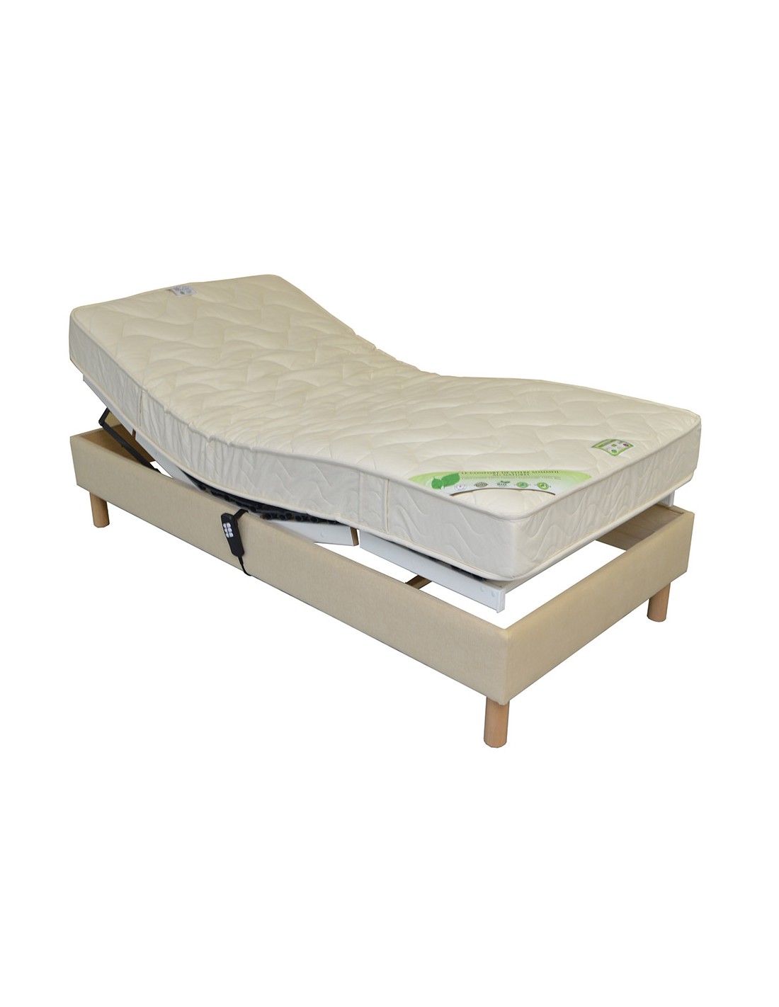 Sommier à lattes 120x190 - Fabricant français - Matelas No Stress