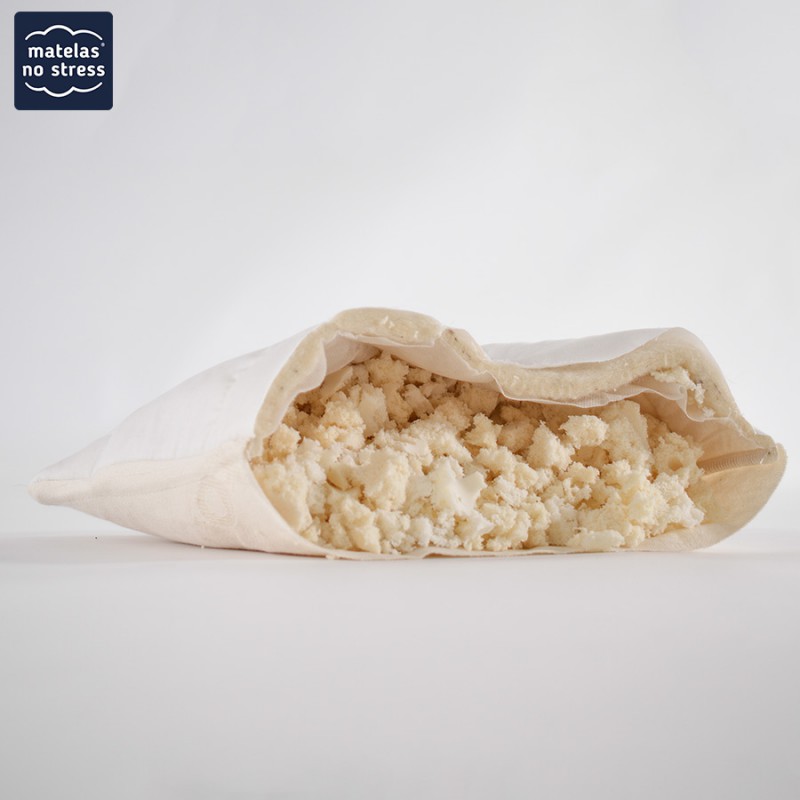 Oreiller flocon latex naturel Clearance