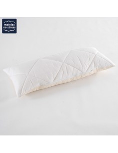 Traversin plat naturel en 100 cm