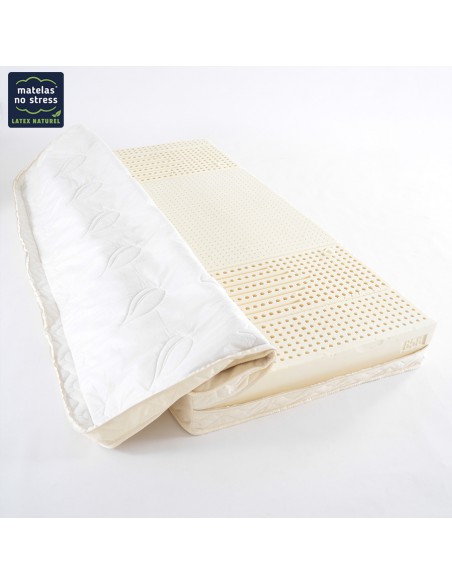 Matelas 90x190 Latex Naturel Dehoussable