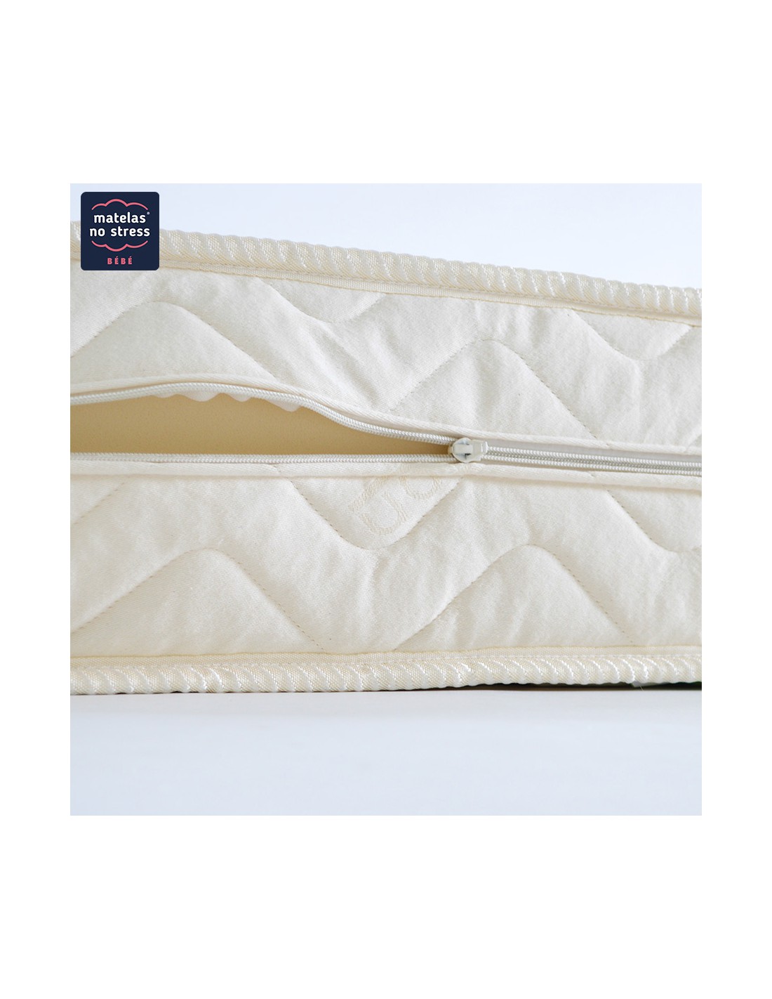Matelas Bio 90x190 Latex Naturel Ideal Enfant Dehoussable