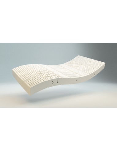 L'âme de notre matelas bio latex naturel moelleux haut gamme écologique 7 zones de confort