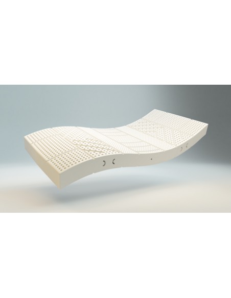 L'âme de notre matelas bio latex naturel moelleux haut gamme écologique 7 zones de confort