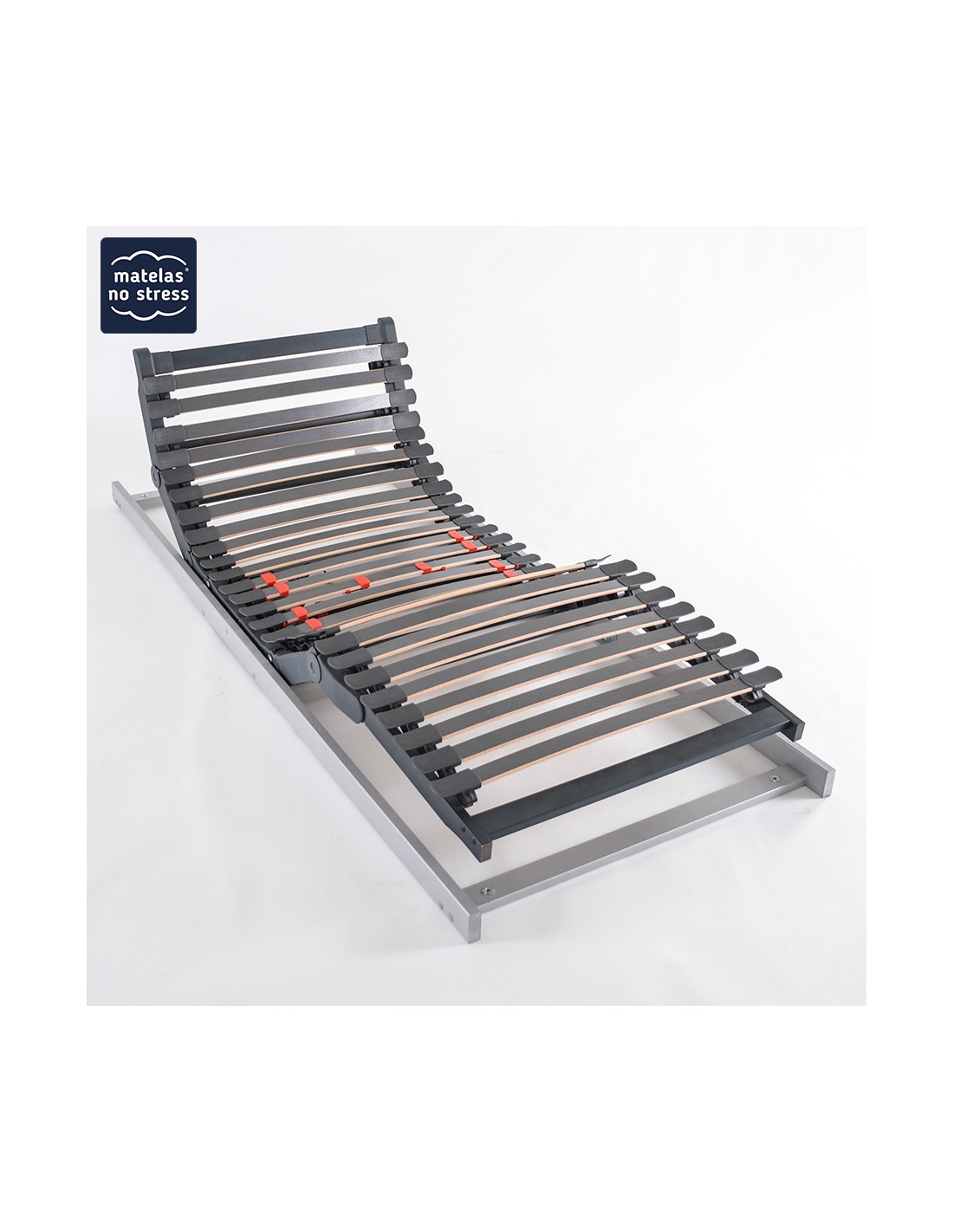 Sommiers électrique 2x70x200 pour literie 140x200 encastrable