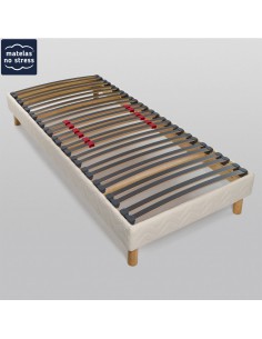 Sommier Haut de Gamme Finition Bio 80x190
