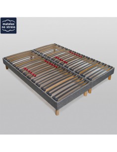 Sommier déco deux parties 90+90x200