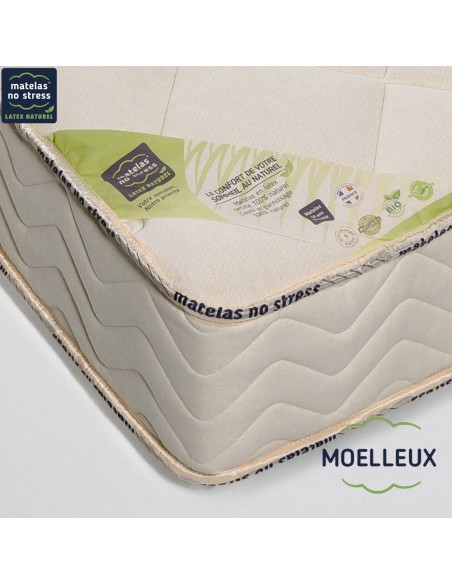Garantie de notre matelas bio latex naturel moelleux haut gamme écologique