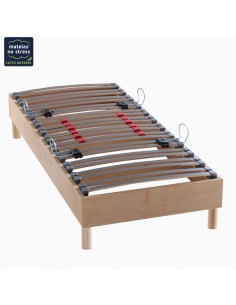 Sommier 140x200 Bois Naturel en une ou deux parties 2