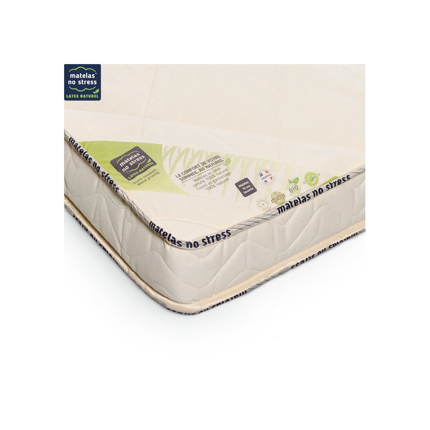 Matelas 70x140 Latex Naturel 14cm Matelas 70x140 Latex Naturel 14cm
