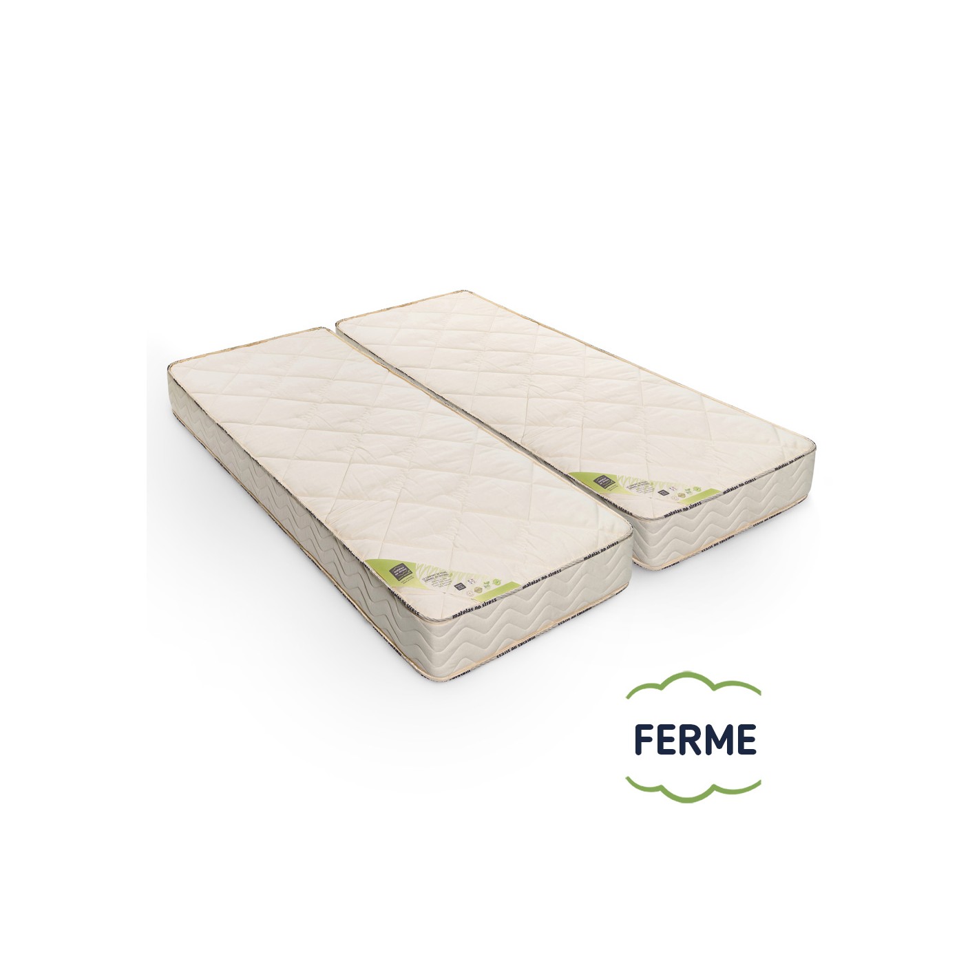 Matelas Haut de Gamme 70x190 Confort Optimal - Matelas No Stress