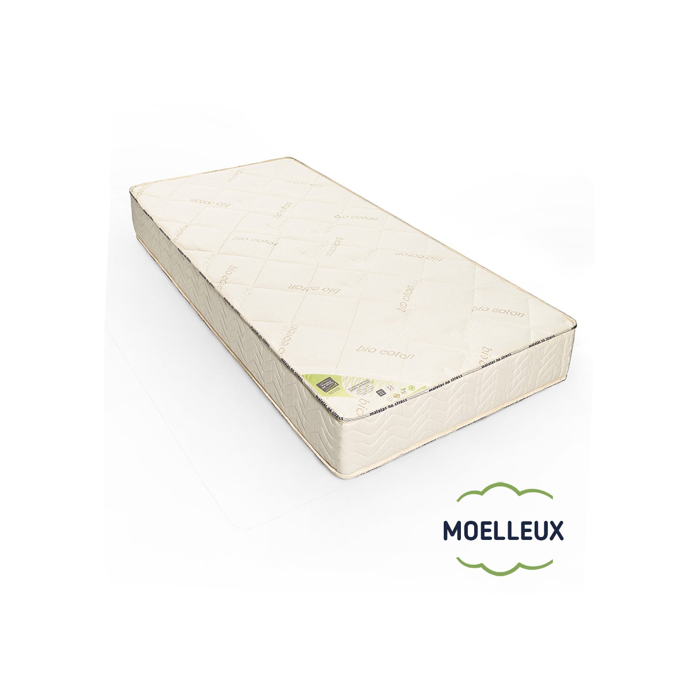 Remise Exceptionnelle Pour Ce Matelas 90x190 Naturel En Promo Haut De Gamme Moelleux