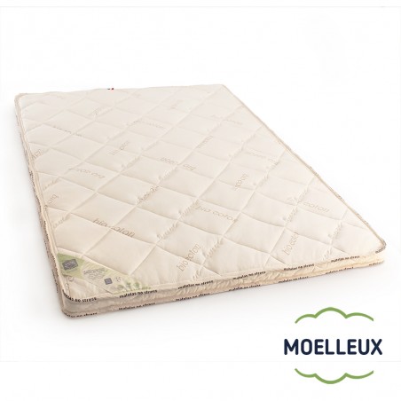 Surmatelas latex naturel 2 personnes