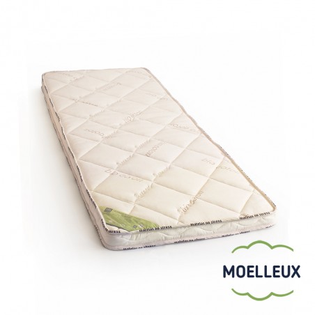 Surmatelas latex naturel 1 personne