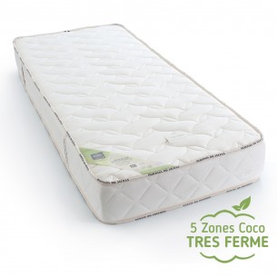 Matelas en latex naturel bio et coco, accueil très ferme