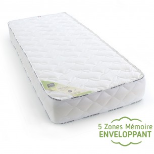 Matelas mémoire de forme en latex ferme naturel dit orthopédique , accueil enveloppant