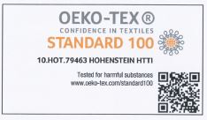certificat Oeko-tex